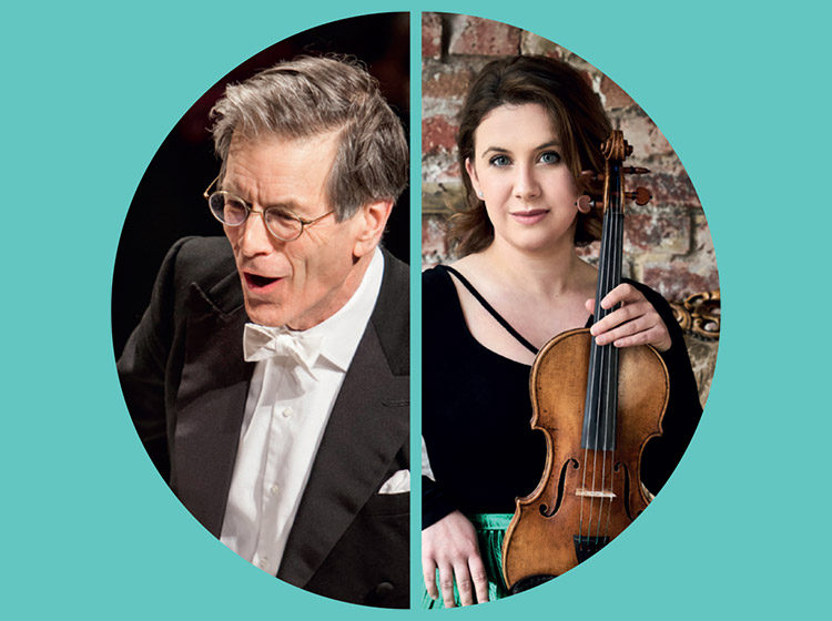 Chloë Hanslip, violin & Hilary Davan Wetton, conductor Chloë Hanslip, violin & Hilary Davan Wetton, conductor