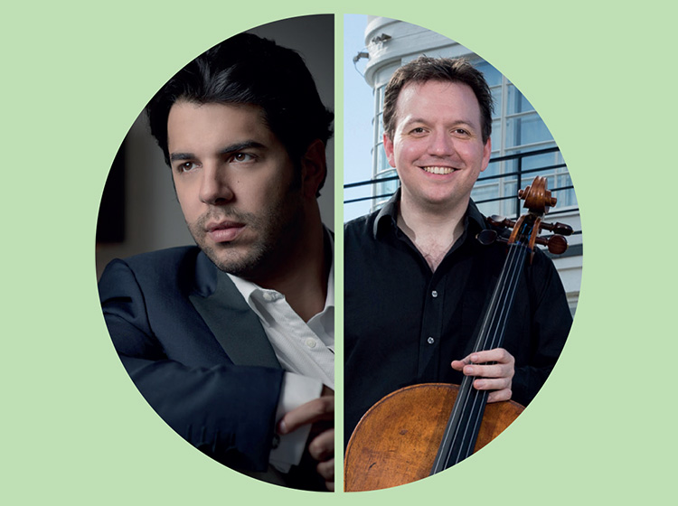 Domingo Hindoyan, conductor & Richard Harwood, cello Domingo Hindoyan, conductor & Richard Harwood, cello