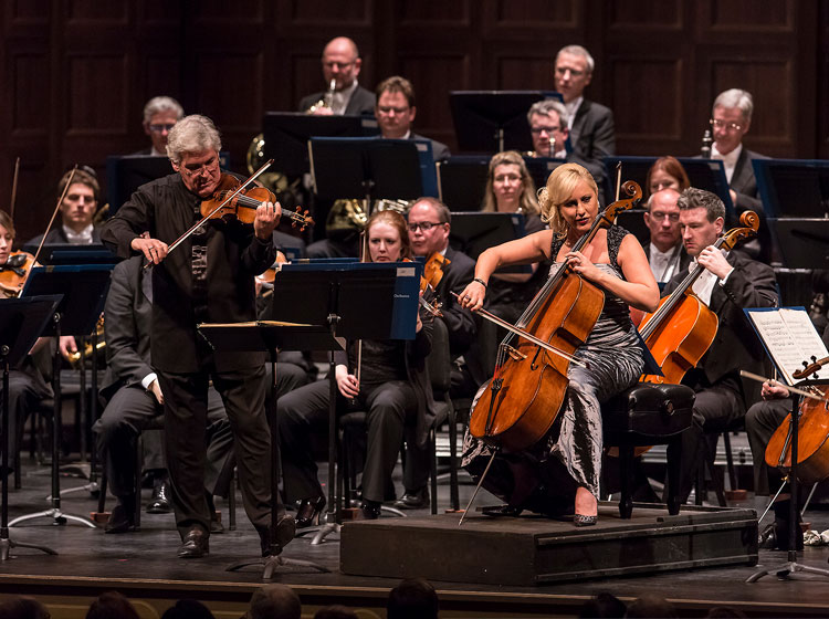 Pinchas Zukerman & Amanda Forsyth Pinchas Zukerman & Amanda Forsyth