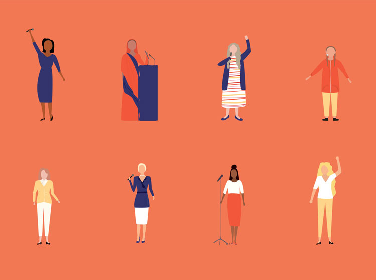 The power of women's voices The power of women's voices