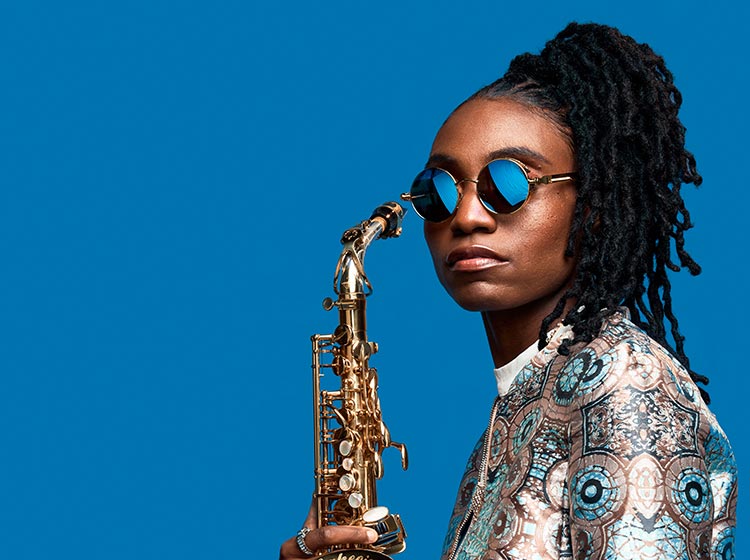 Lakecia Benjamin. Photo: Elizabeth Leitzell Lakecia Benjamin. Photo: Elizabeth Leitzell