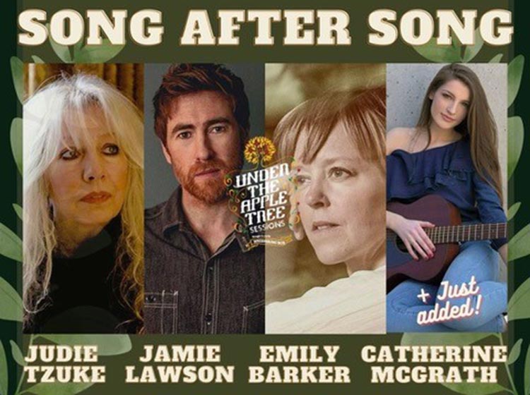 Song After Song with Judie Tzuke, Jamie Lawson, Emily Barker & Catherine McGrath Song After Song with Judie Tzuke, Jamie Lawson, Emily Barker & Catherine McGrath