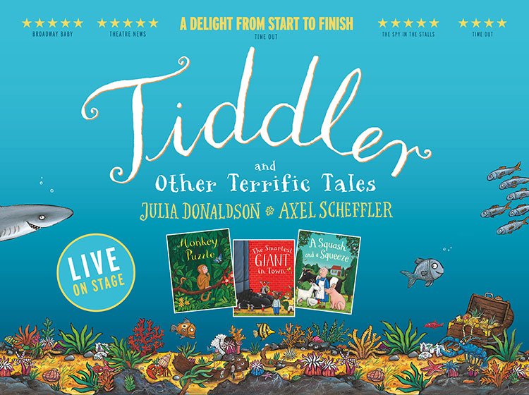 Tiddler © Julia Donaldson and Axel Scheffler Tiddler © Julia Donaldson and Axel Scheffler