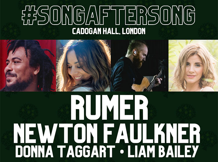 Song After Song presents Rumer / Newton Faulkner / Donna Taggart / Liam Bailey